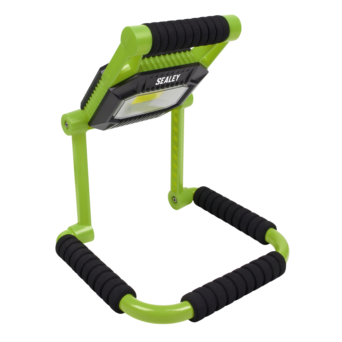 Sealey LEDFL10W Rechargeable Portable Fold Flat Floodlight 10W COB LED