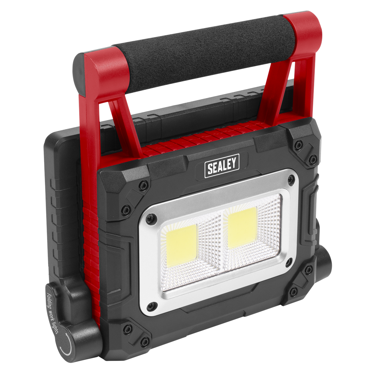 Sealey LEDFL15WS Rechargeable Solar Powered Portable Floodlight 15W COB LED