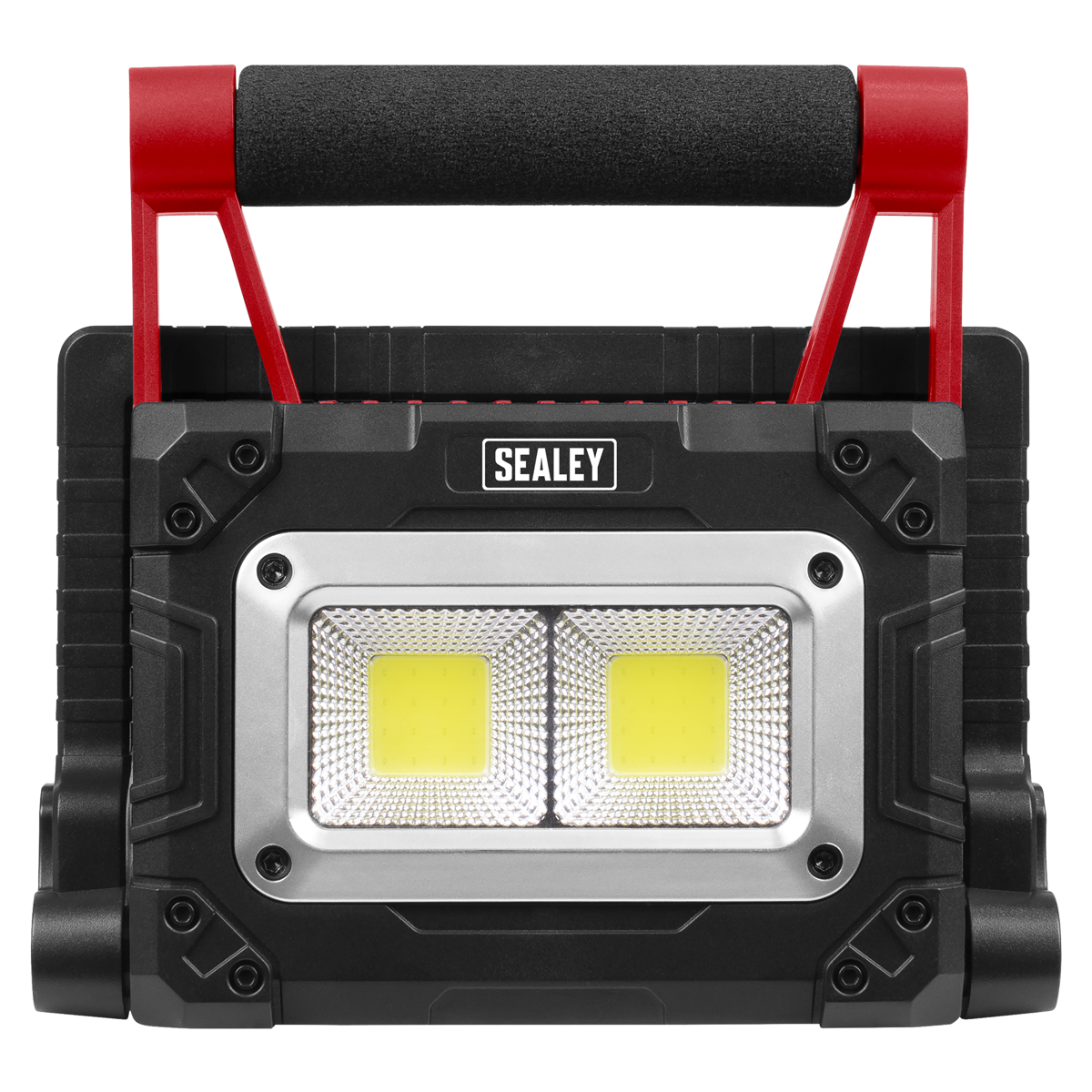 Sealey LEDFL15WS Rechargeable Solar Powered Portable Floodlight 15W COB LED