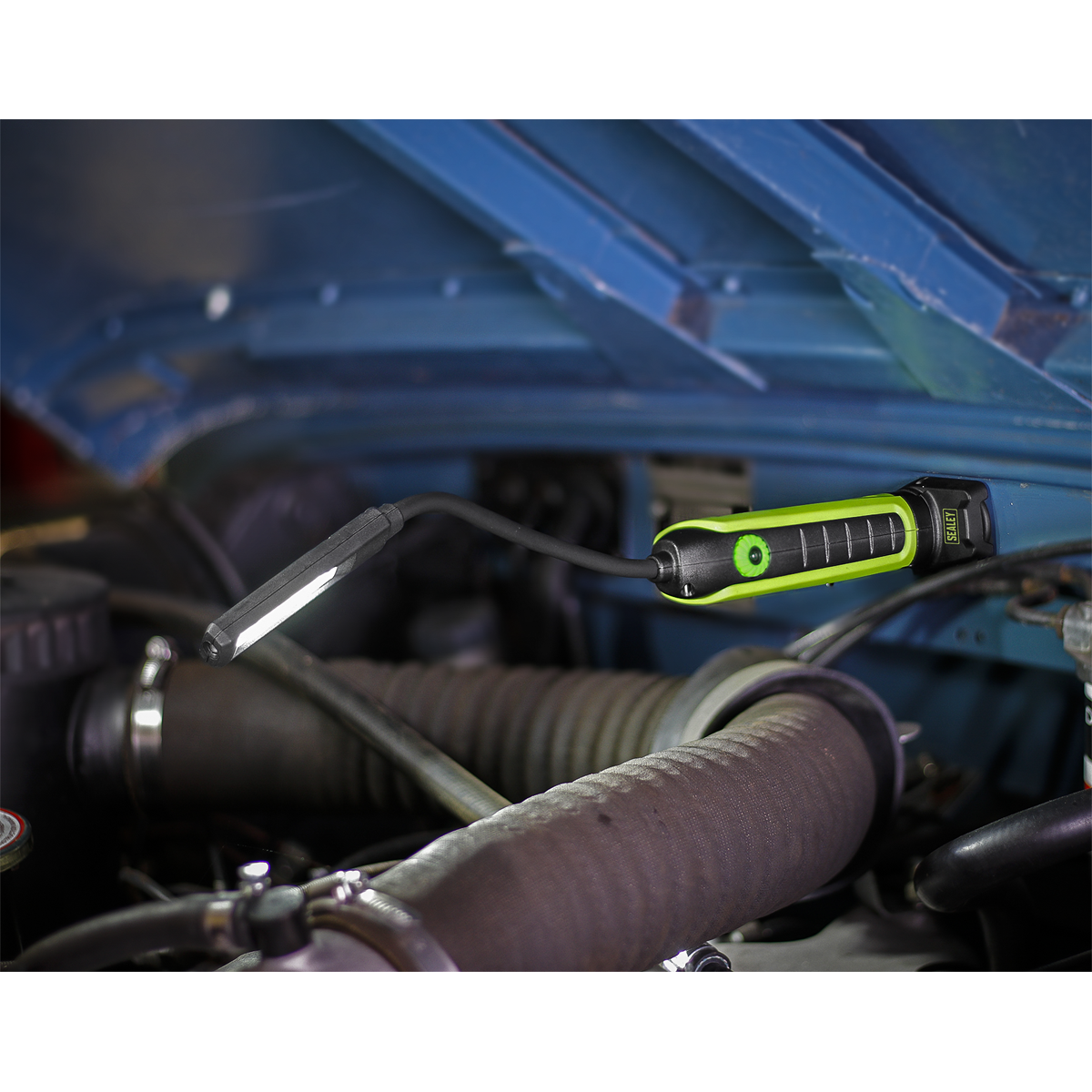 Sealey LEDFLEXG Rechargeable Flexi Inspection Light 5W COB & 3W SMD LED
