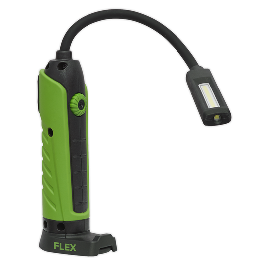 Sealey LEDFLEXG Rechargeable Flexi Inspection Light 5W COB & 3W SMD LED