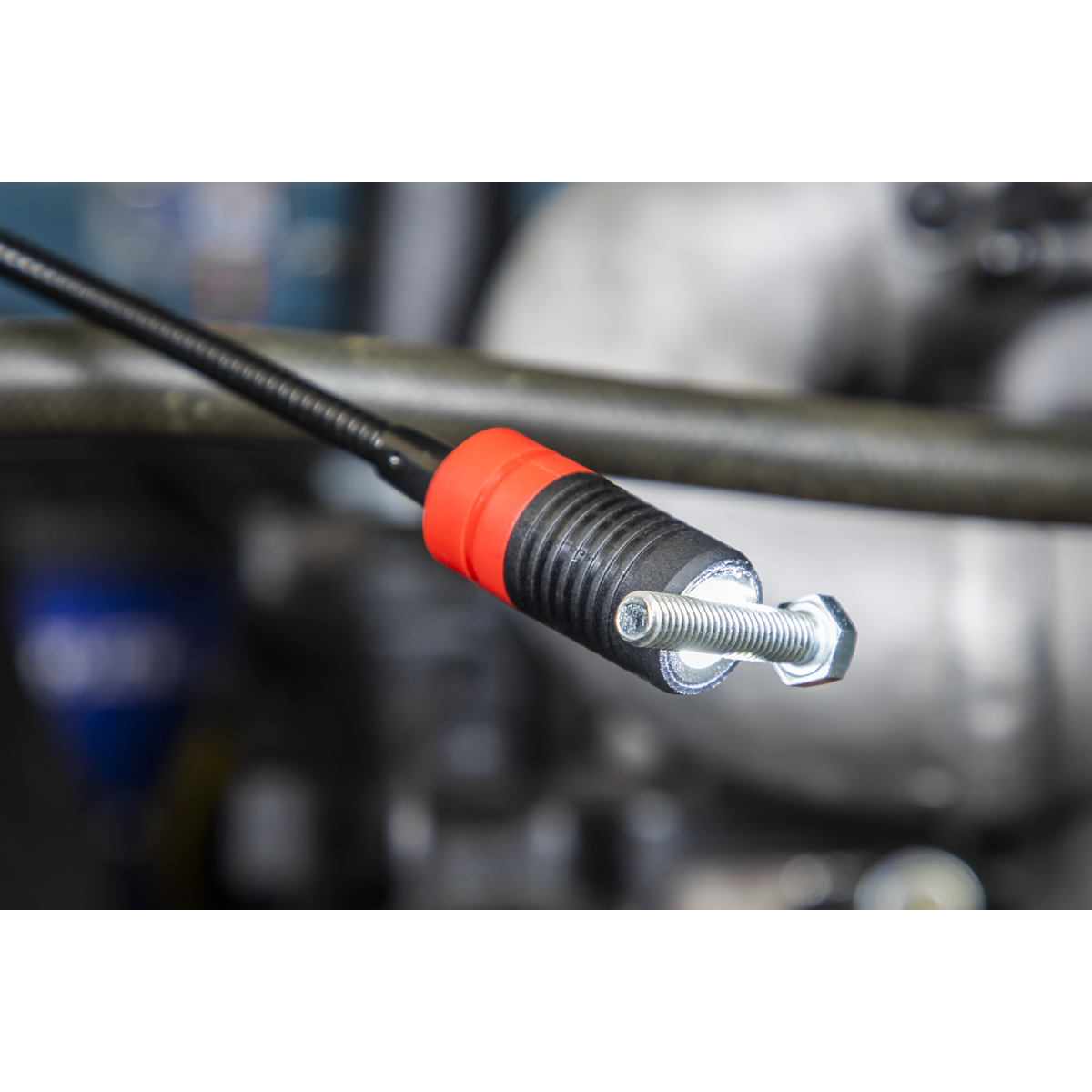 Sealey LEDFLEXPT Rechargeable Flexi Magnetic Pick-Up Tool Light 3W SMD LED