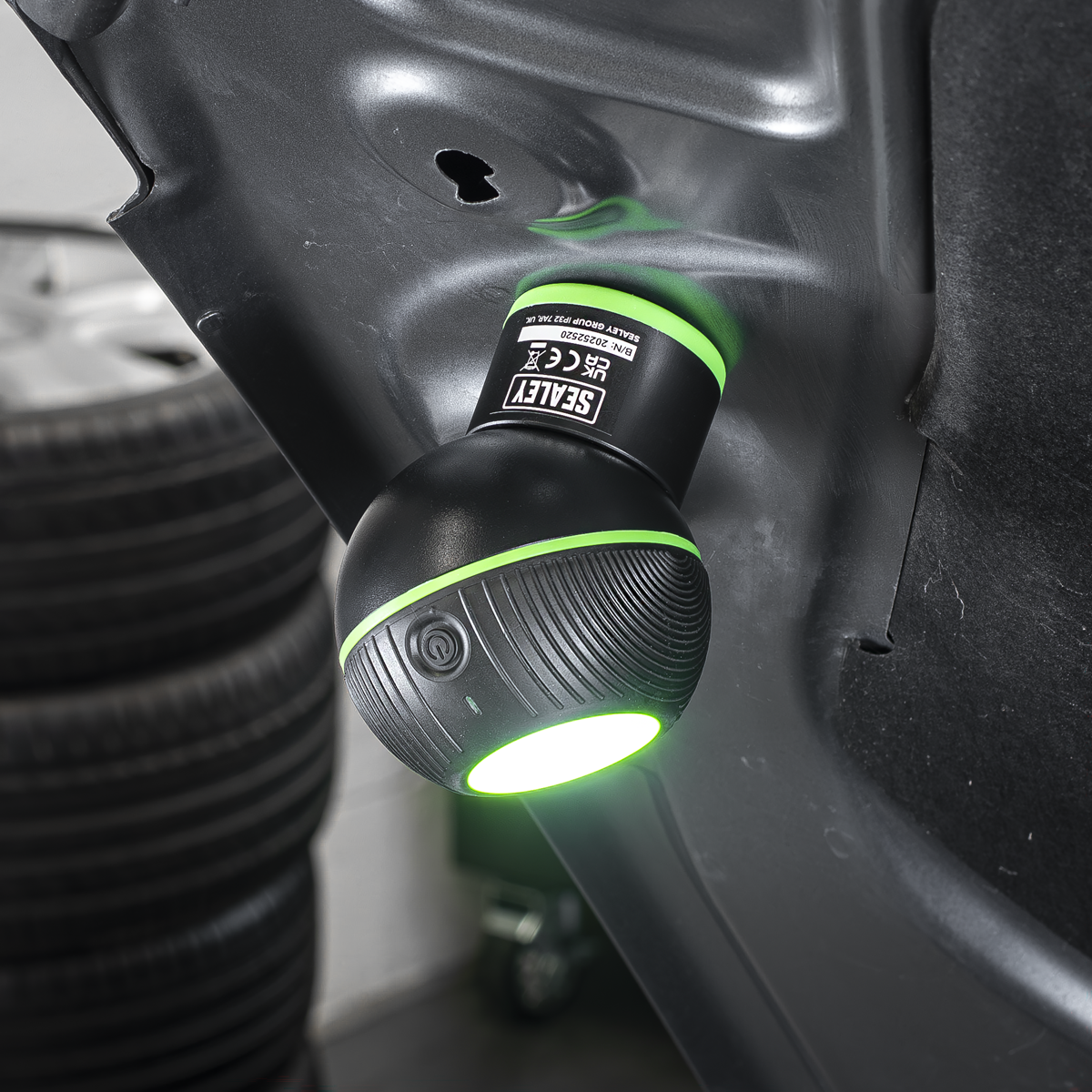 Sealey LEDSPH01 Magnetic Rotating Spotlight 6W COB LED