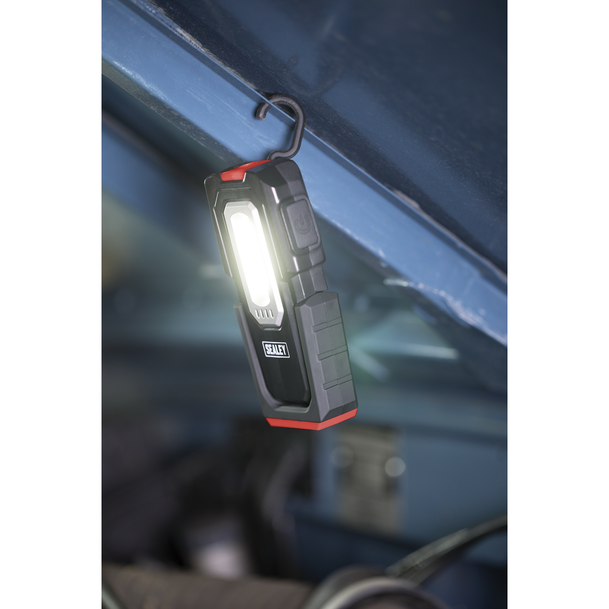 Sealey LEDWC03 Wireless Rechargeable Inspection Light 3W COB & 1W SMD LED