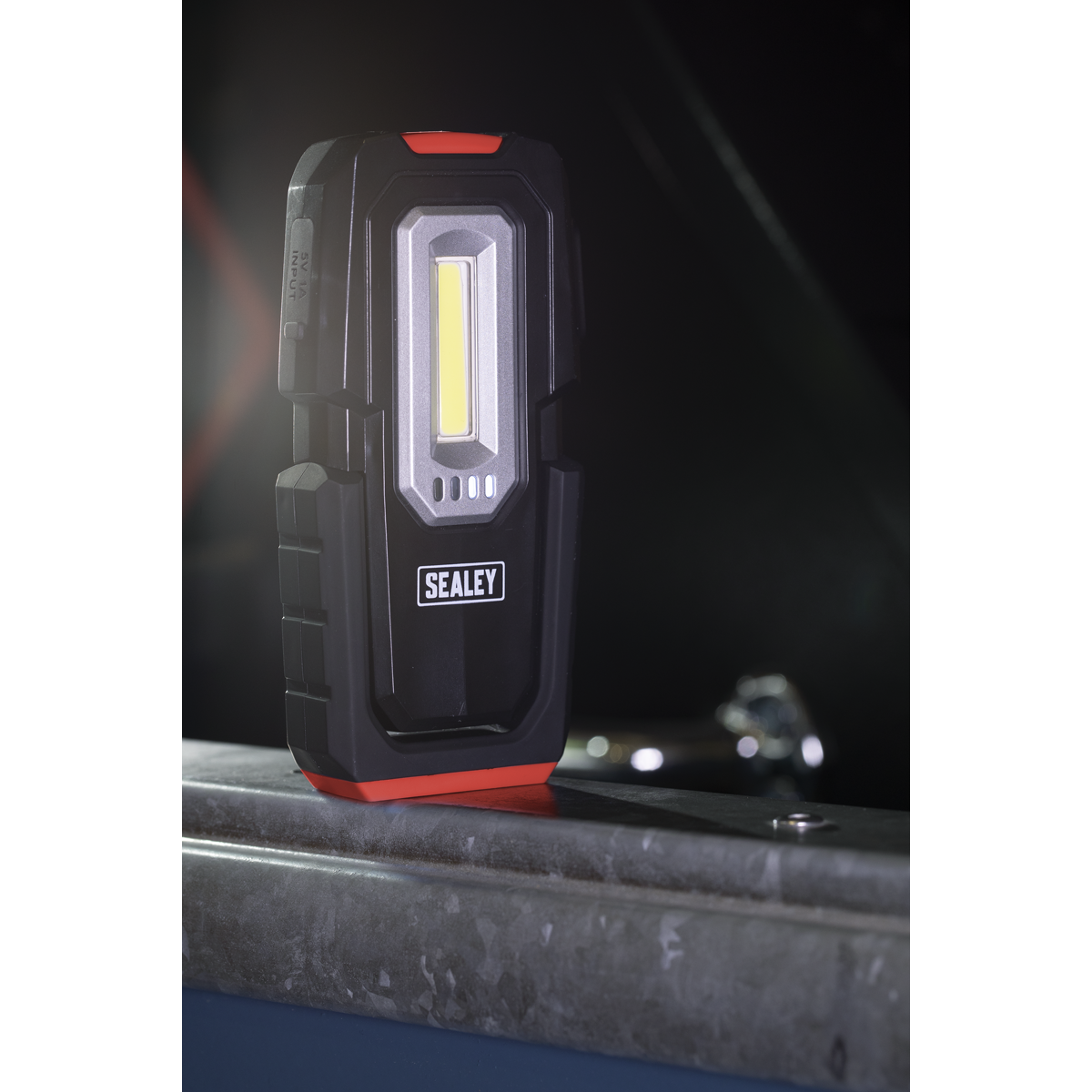 Sealey LEDWC03 Wireless Rechargeable Inspection Light 3W COB & 1W SMD LED