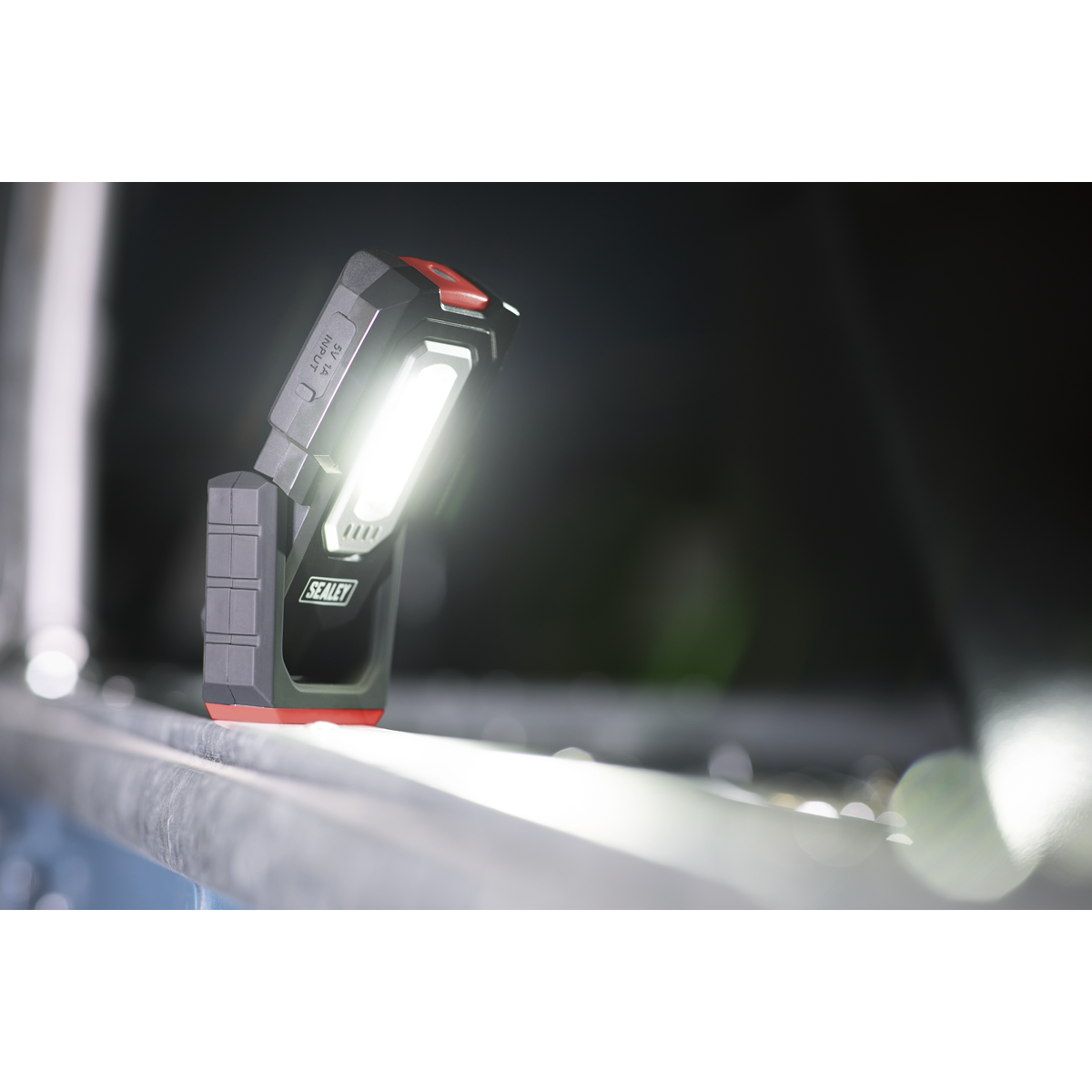 Sealey LEDWC03 Wireless Rechargeable Inspection Light 3W COB & 1W SMD LED