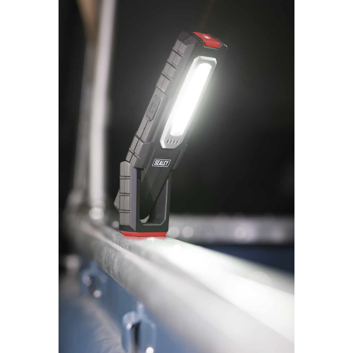 Sealey LEDWC04 Wireless Rechargeable Inspection Light 5W COB & 1W SMD LED