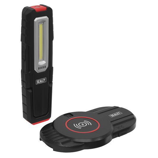 Sealey LEDWCBCOMBO2 Inspection Light with Single Wireless Charging Base 5W COB & 1W SMD LED