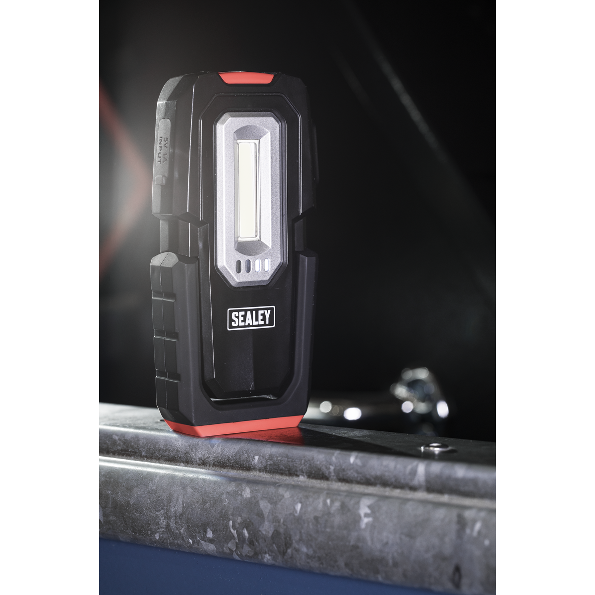 Sealey LEDWCBCOMBO4 Inspection Light with Double Wireless Charging Base 5W & 3W COB LED