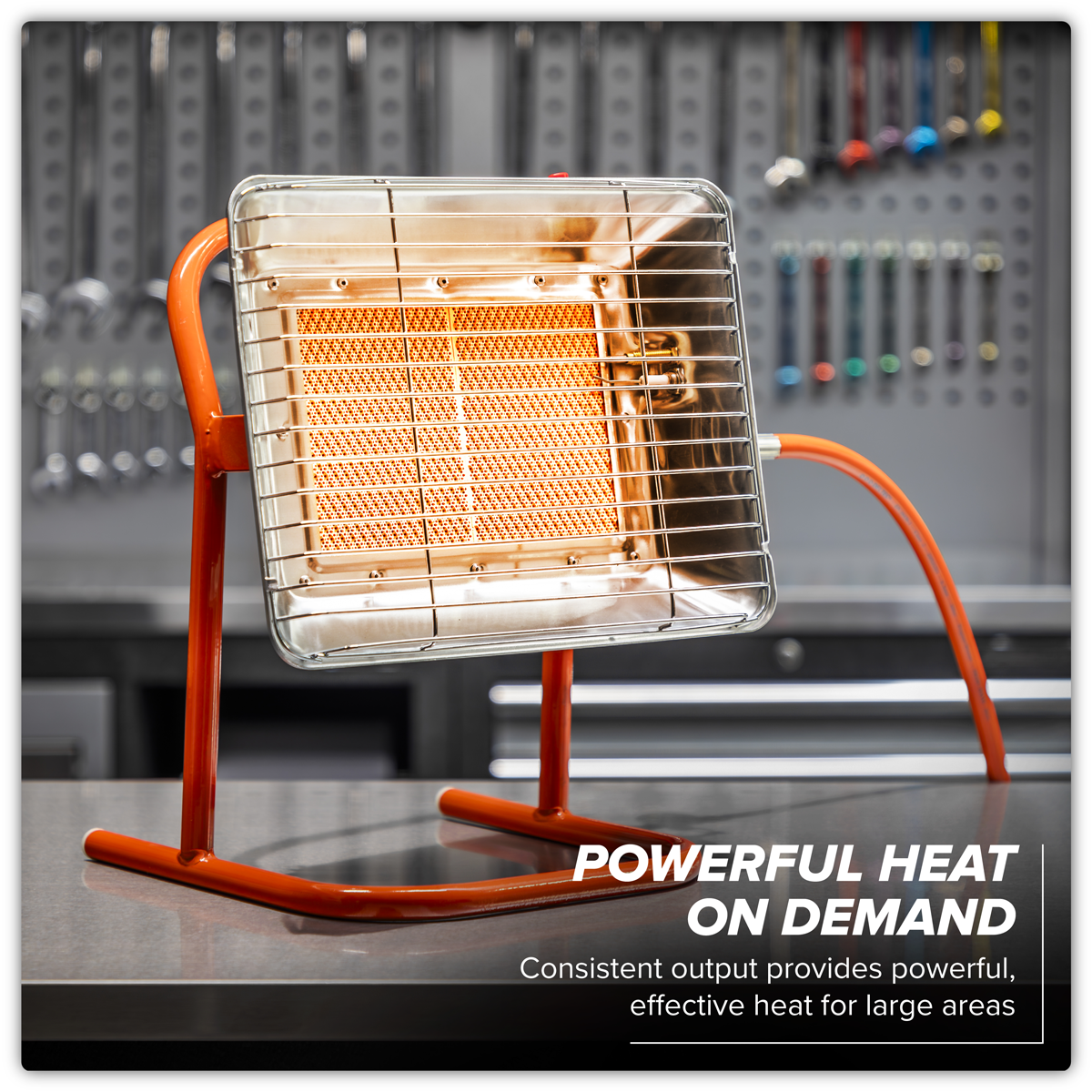 Sealey LP14 Propane Heater with Stand 14,330Btu/hr