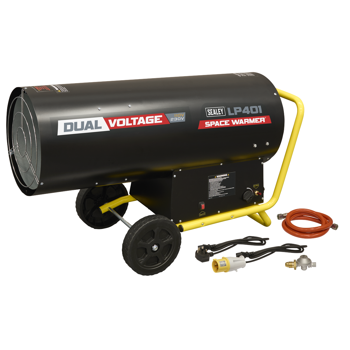 Sealey LP401 Dual Voltage Space Warmer® Propane Heater 210,000-400,000Btu/hr
