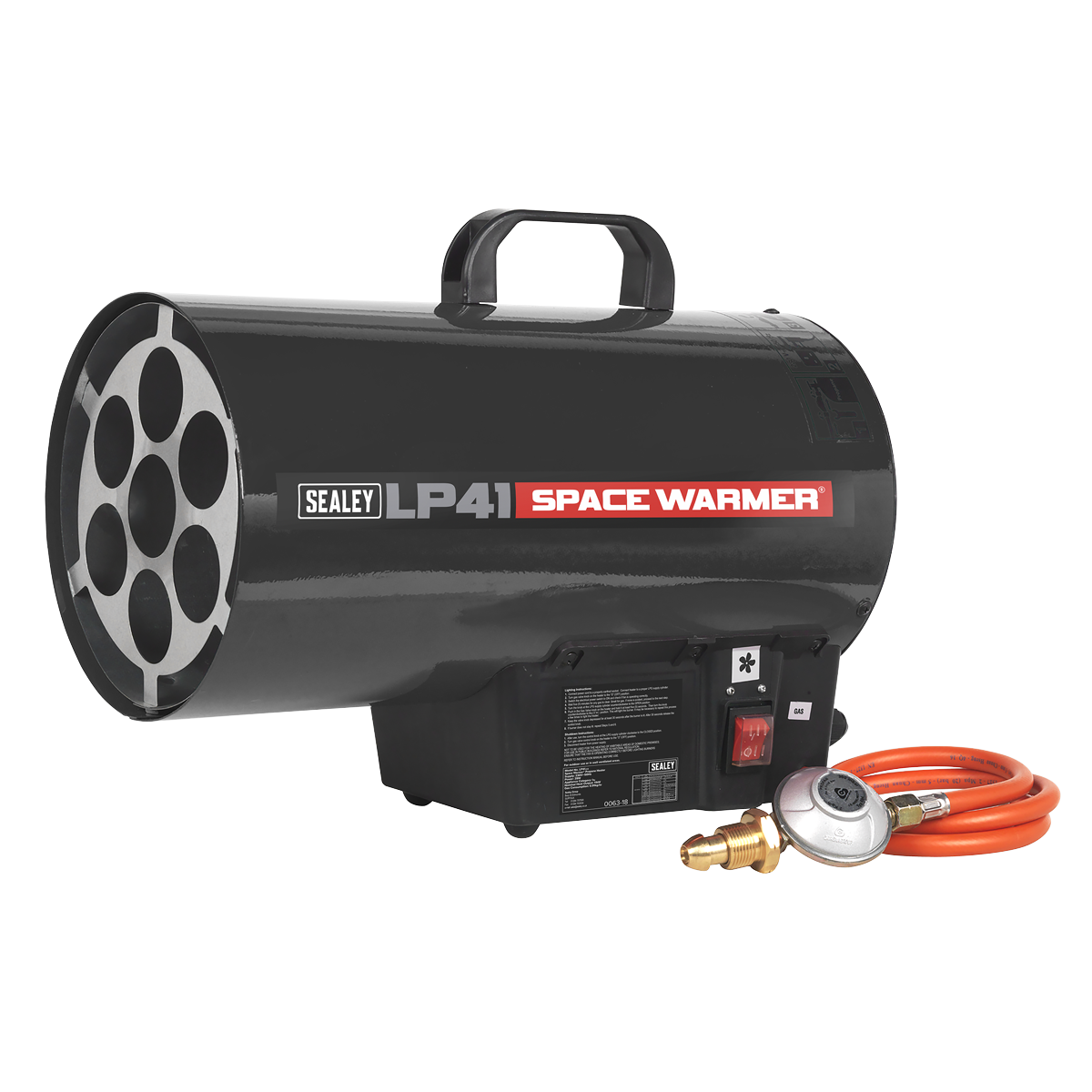 Sealey LP41 Space Warmer® Propane Heater 40,500Btu/hr(11.5kW)