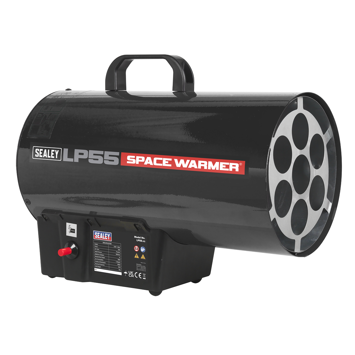 Sealey LP55 Space Warmer® Propane Heater 54,500Btu/hr(16kW)