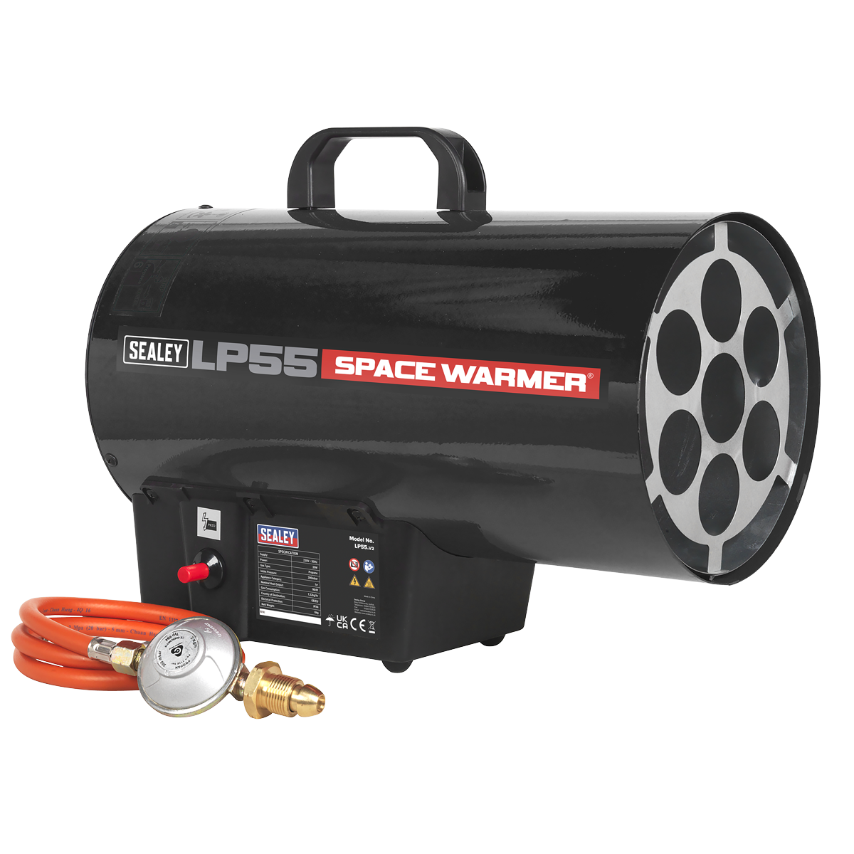 Sealey LP55 Space Warmer® Propane Heater 54,500Btu/hr(16kW)