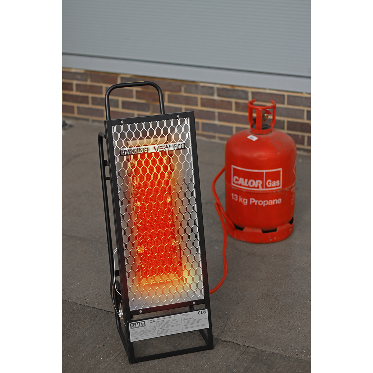 Sealey LPH35 Space Warmer® Industrial Propane Heater 35,000Btu/hr