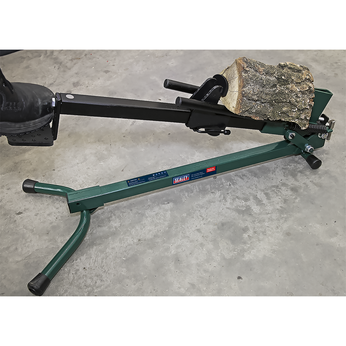 Sealey LS450H Horizontal Foot Operated Log Splitter