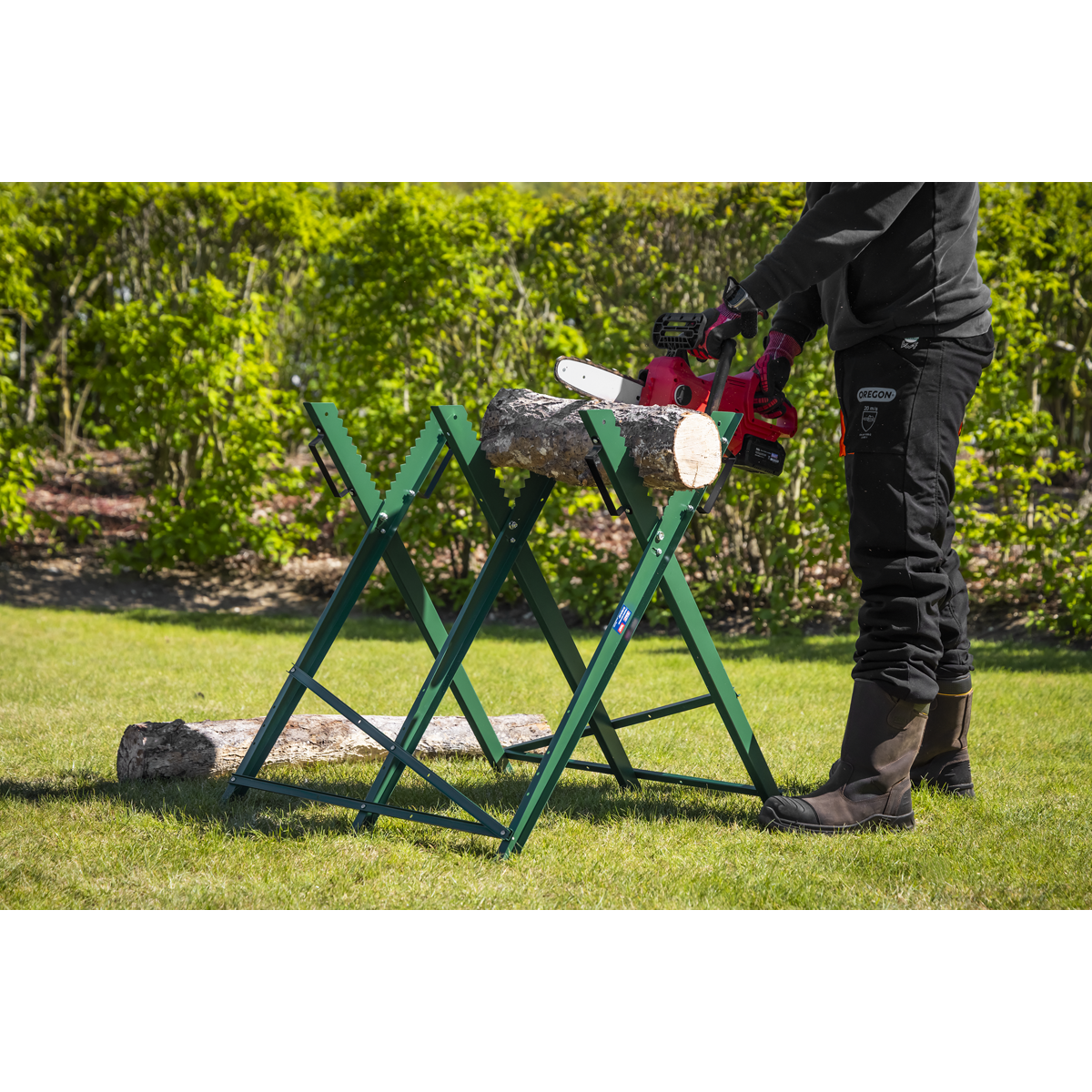 Sealey LSH100 Folding Sawhorse -100kg Capacity