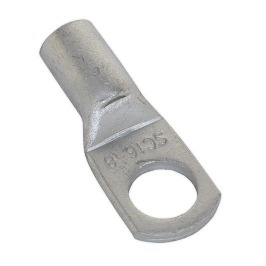 Sealey LT168 Copper Lug Terminal 16mm² x 8mm - Pack of 10