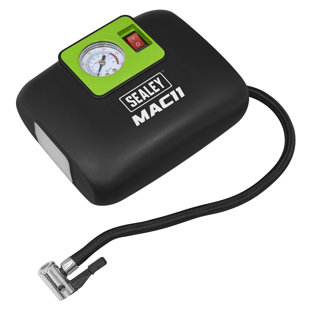 Sealey MAC11 Tyre Inflator with Worklight 12V