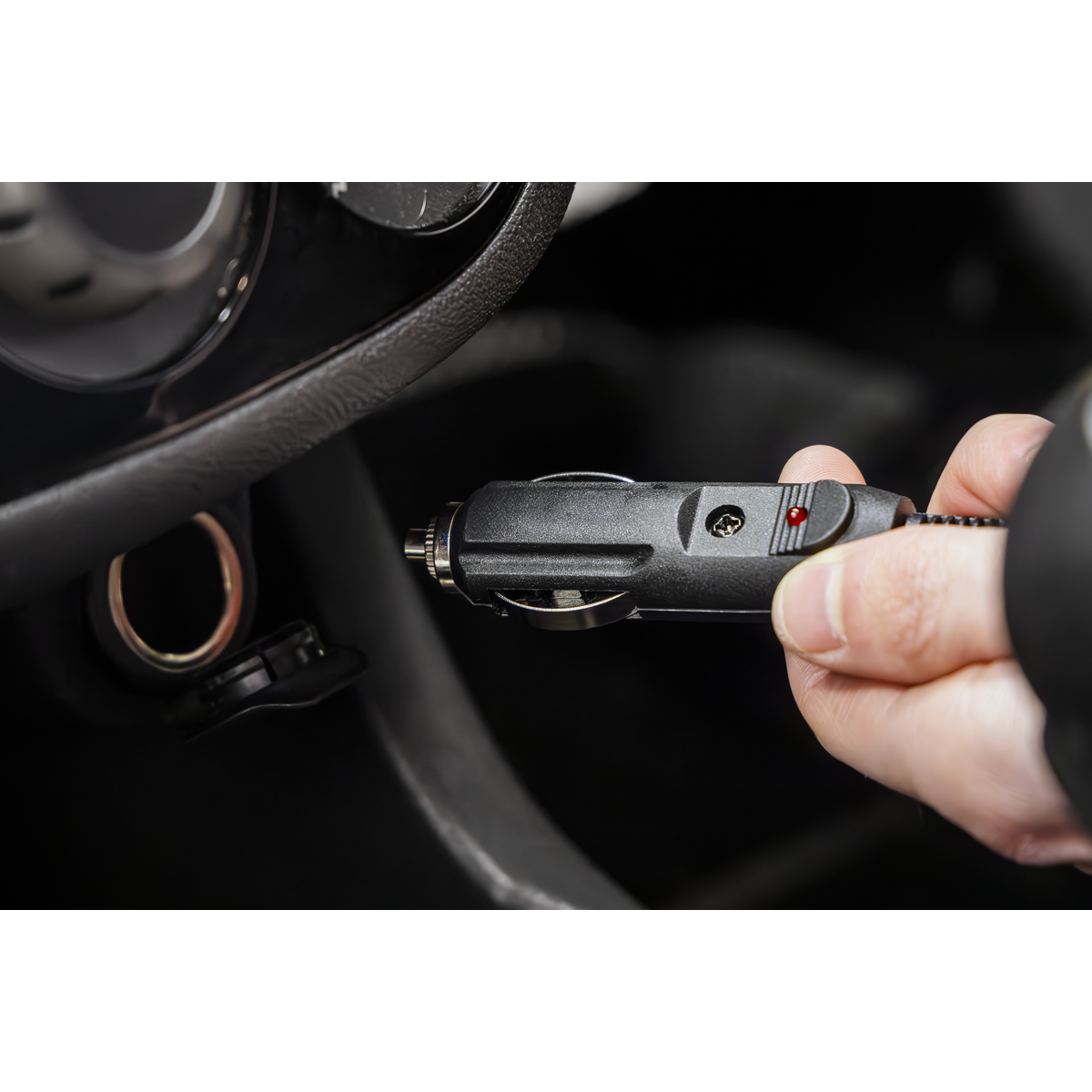 Sealey MAC12D Tyre Inflator with Worklight 12V