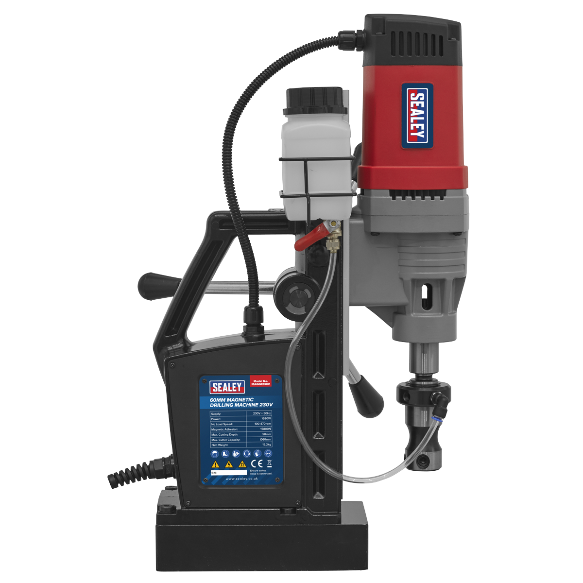 Sealey MAG60230V Magnetic Drilling Machine 60mm 230V