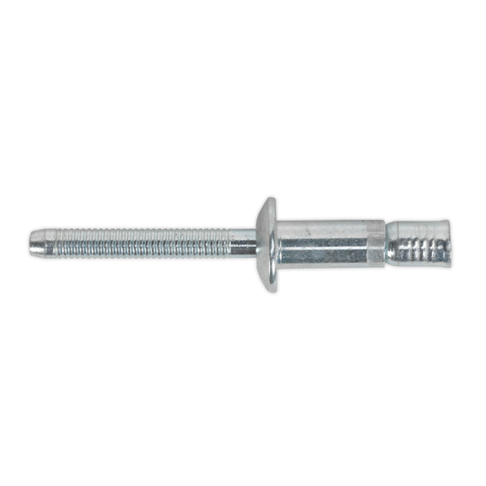 Sealey MB6332 Zinc Plated Steel Structural Rivet 6.3 x 32mm - Pack of 100