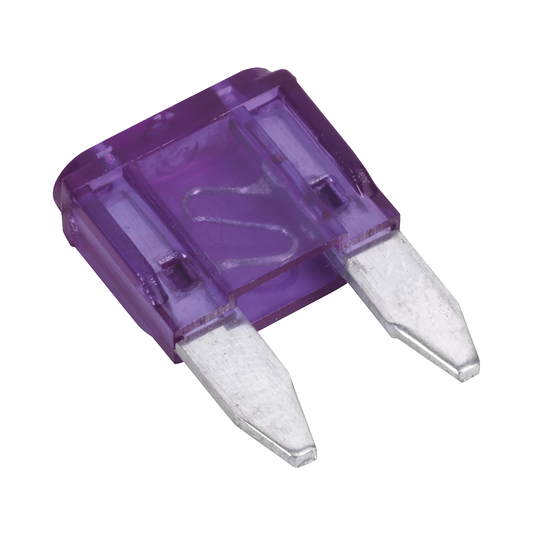 Sealey MBF350 Automotive MINI Blade Fuse 3A - Pack of 50