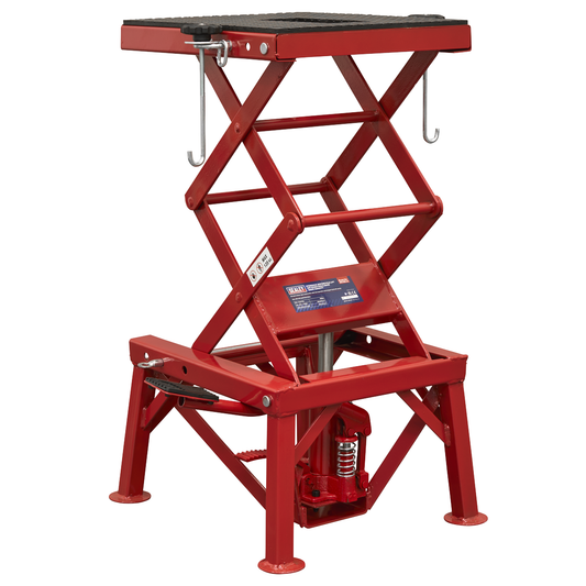 Sealey MC135 Hydraulic Motorcycle Lift Off-Road/Trials Bikes 135kg Capacity