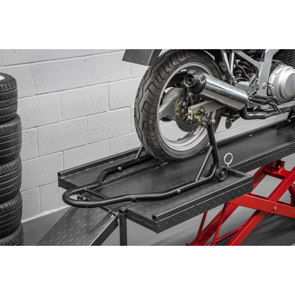 Sealey MC550 Hydraulic Motorcycle Lift 450kg Capacity