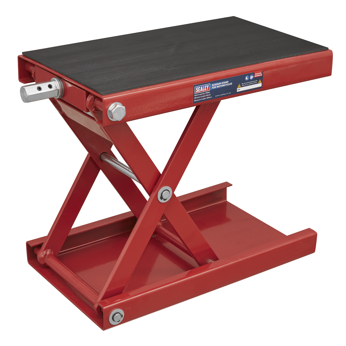 Sealey MC5908 Motorcycle Scissor Stand 450kg Capacity