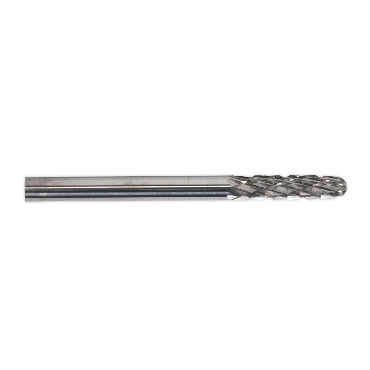 Sealey MCB002 Micro Carbide Burr Ball Nose Cylindrical 3mm - Pack of 3