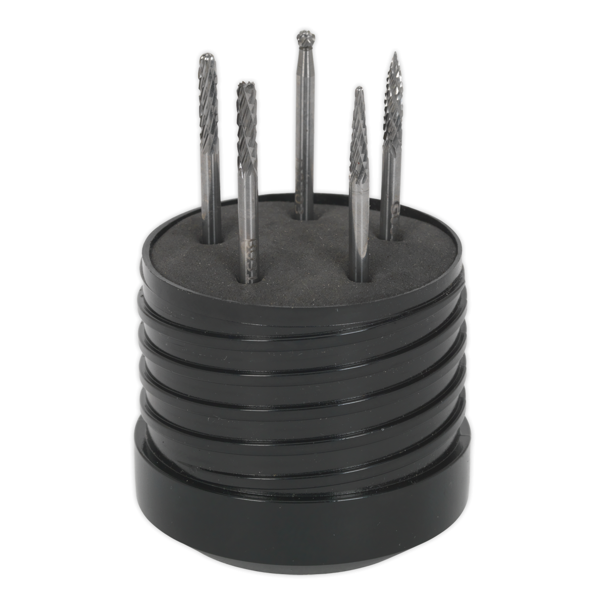 Sealey MCBSET01 Micro Carbide Burr Set 5pc