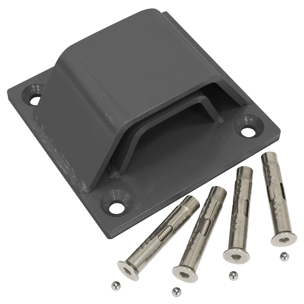 Sealey MCGA01D Motorcycle Ground Anchor with Twin Layer Protection