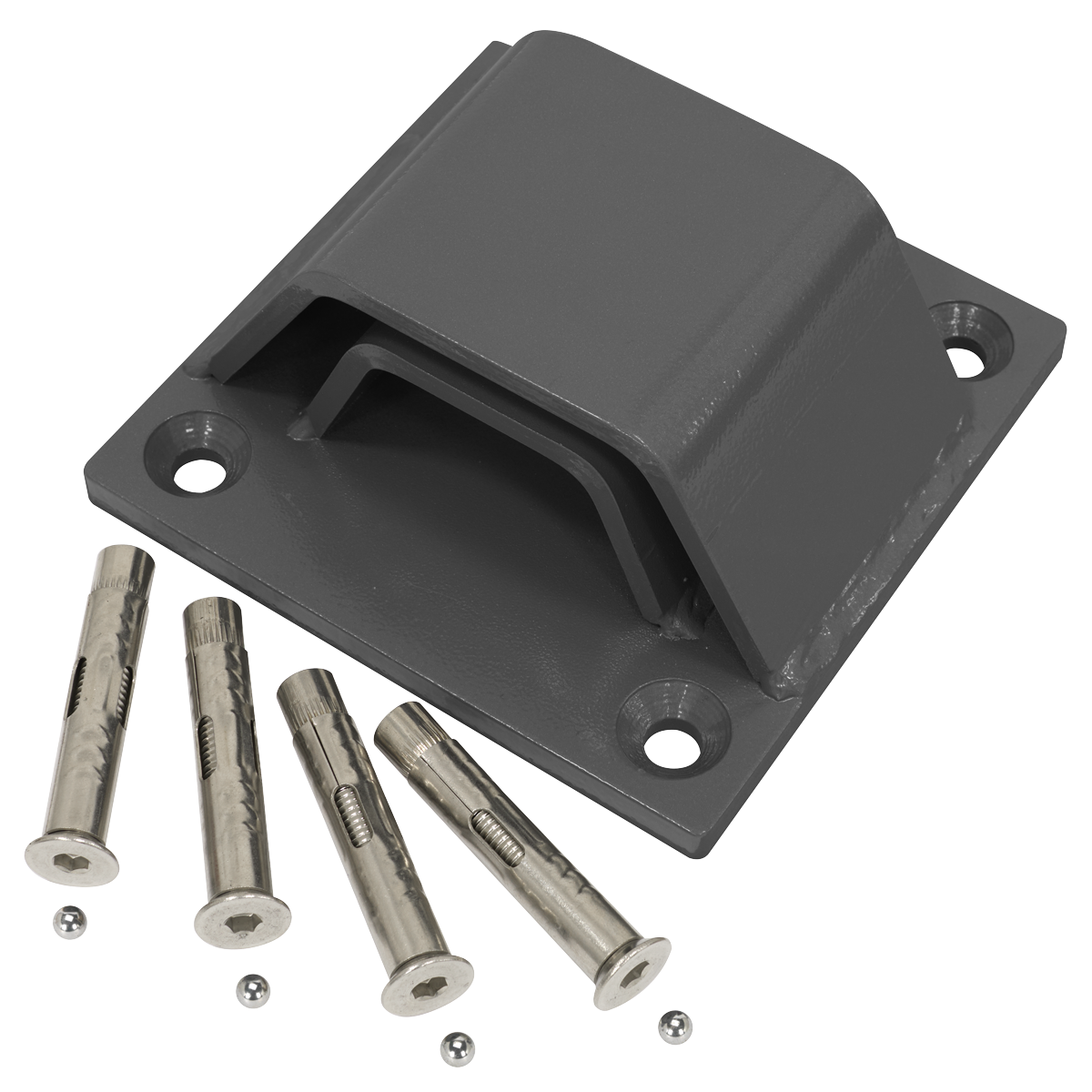 Sealey MCGA01D Motorcycle Ground Anchor with Twin Layer Protection