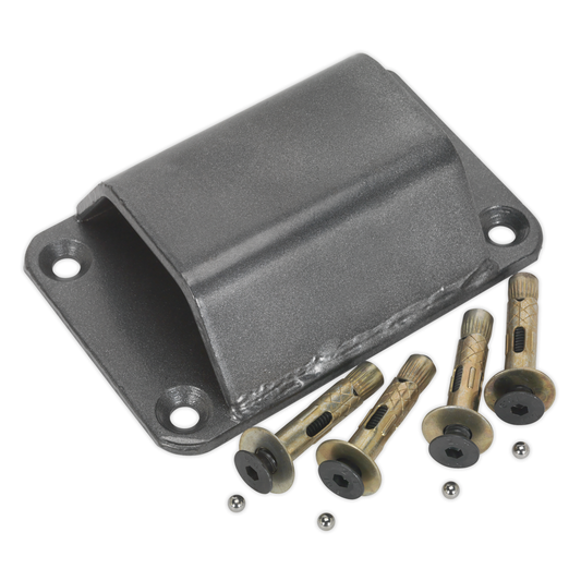 Sealey MCGA01 Motorcycle Ground Anchor with 4 Security Bolts