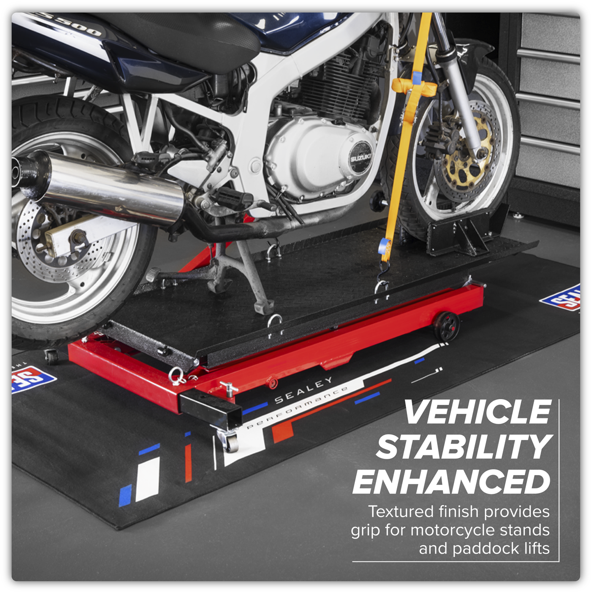 Sealey MCGM01 Motorcycle Garage Mat