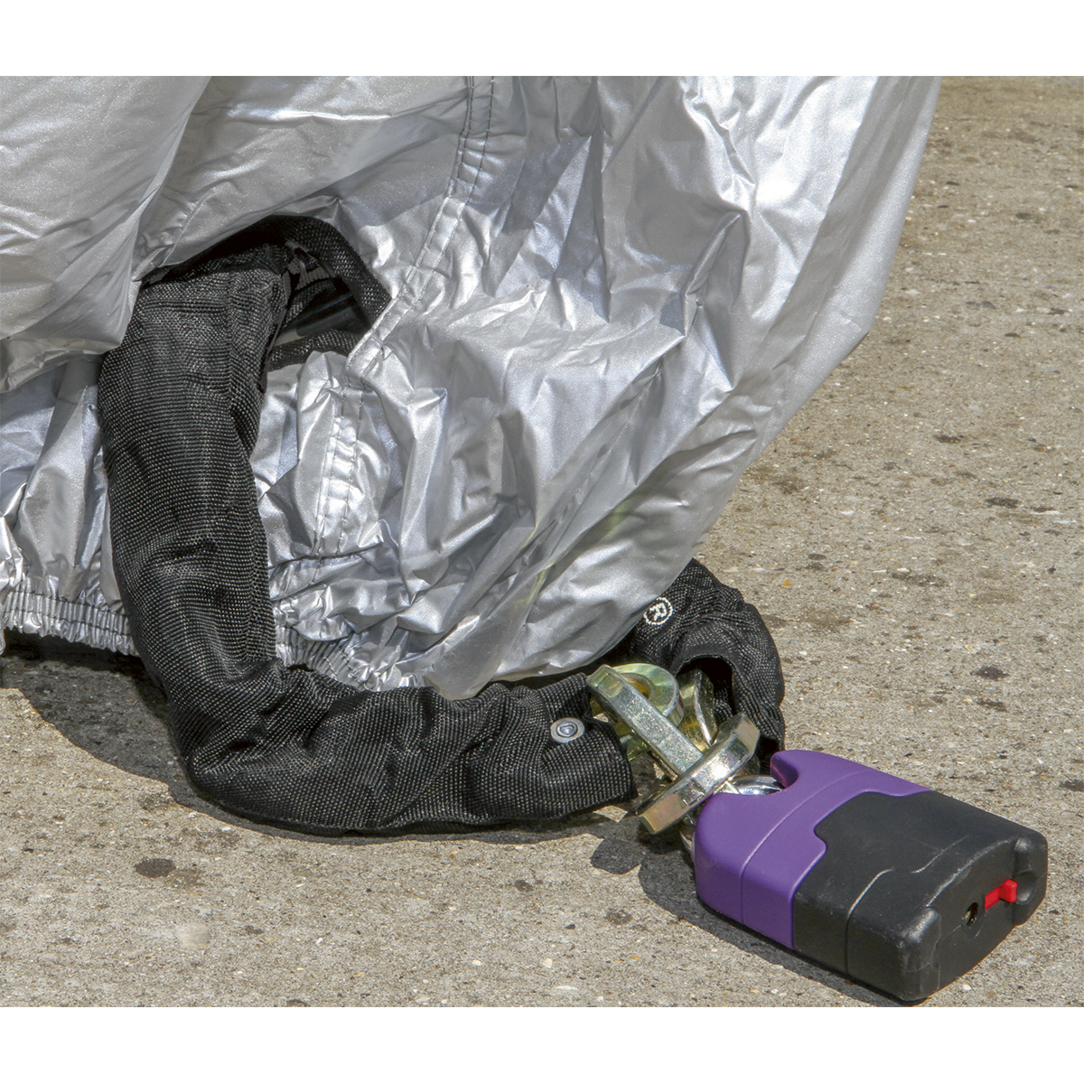 Sealey MCL Motorcycle Cover 2460 x 1050 x 1370mm - Large