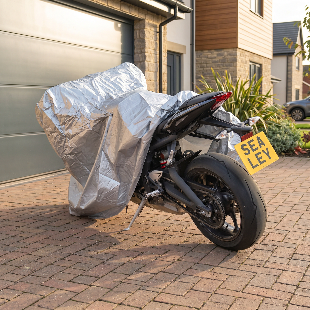 Sealey MCM Motorcycle Cover 2320 x 1000 x 1350mm - Medium