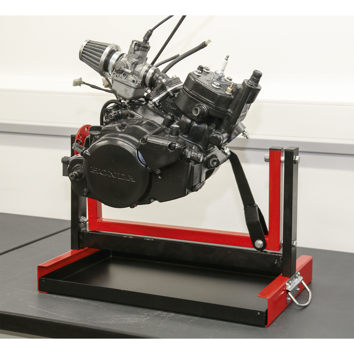 Sealey MES01 Motorcycle Engine Stand, Single/Twin Cylinder 30kg Capacity