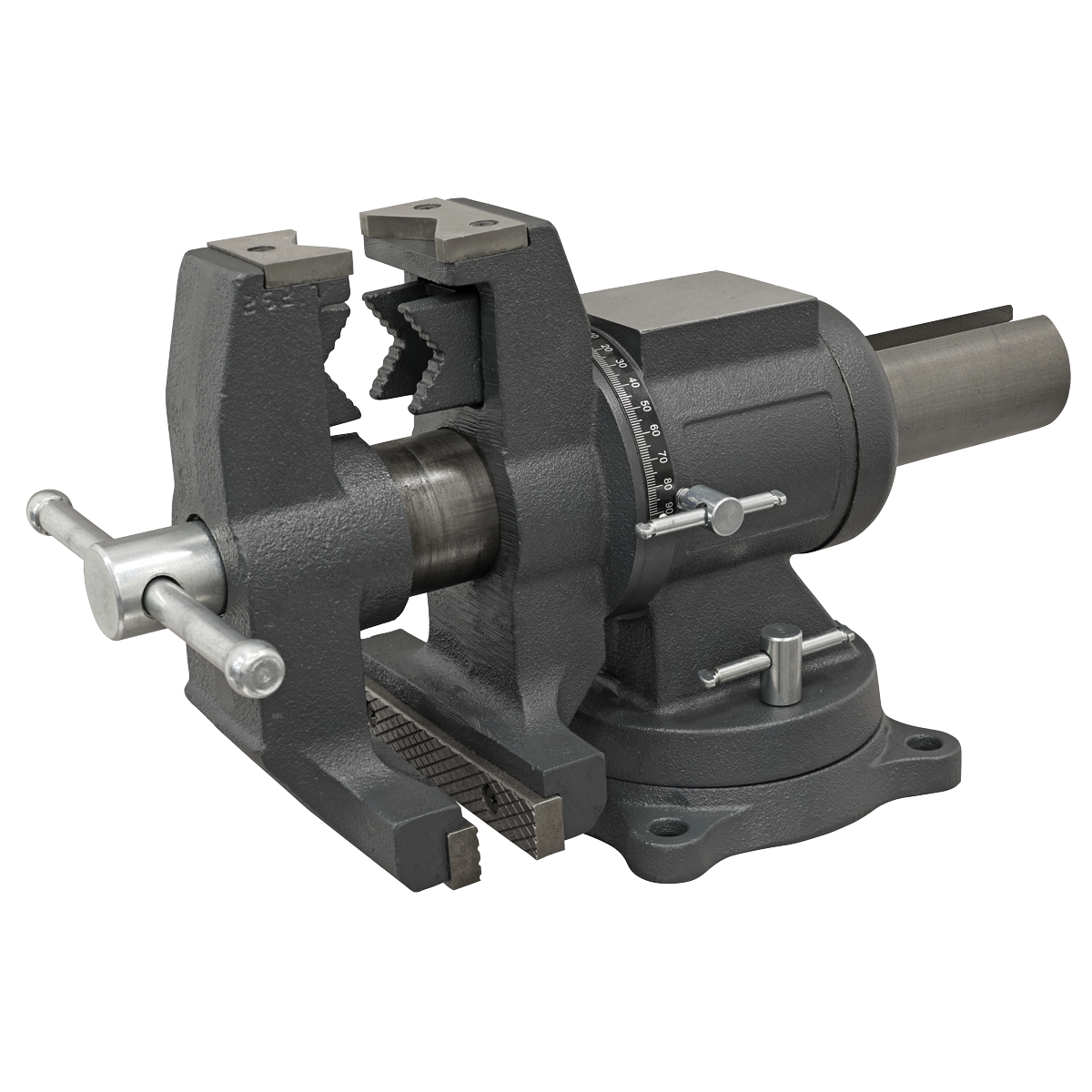 Sealey MFV150 Multifunction Cast Iron Vice with Swivel Base 150mm