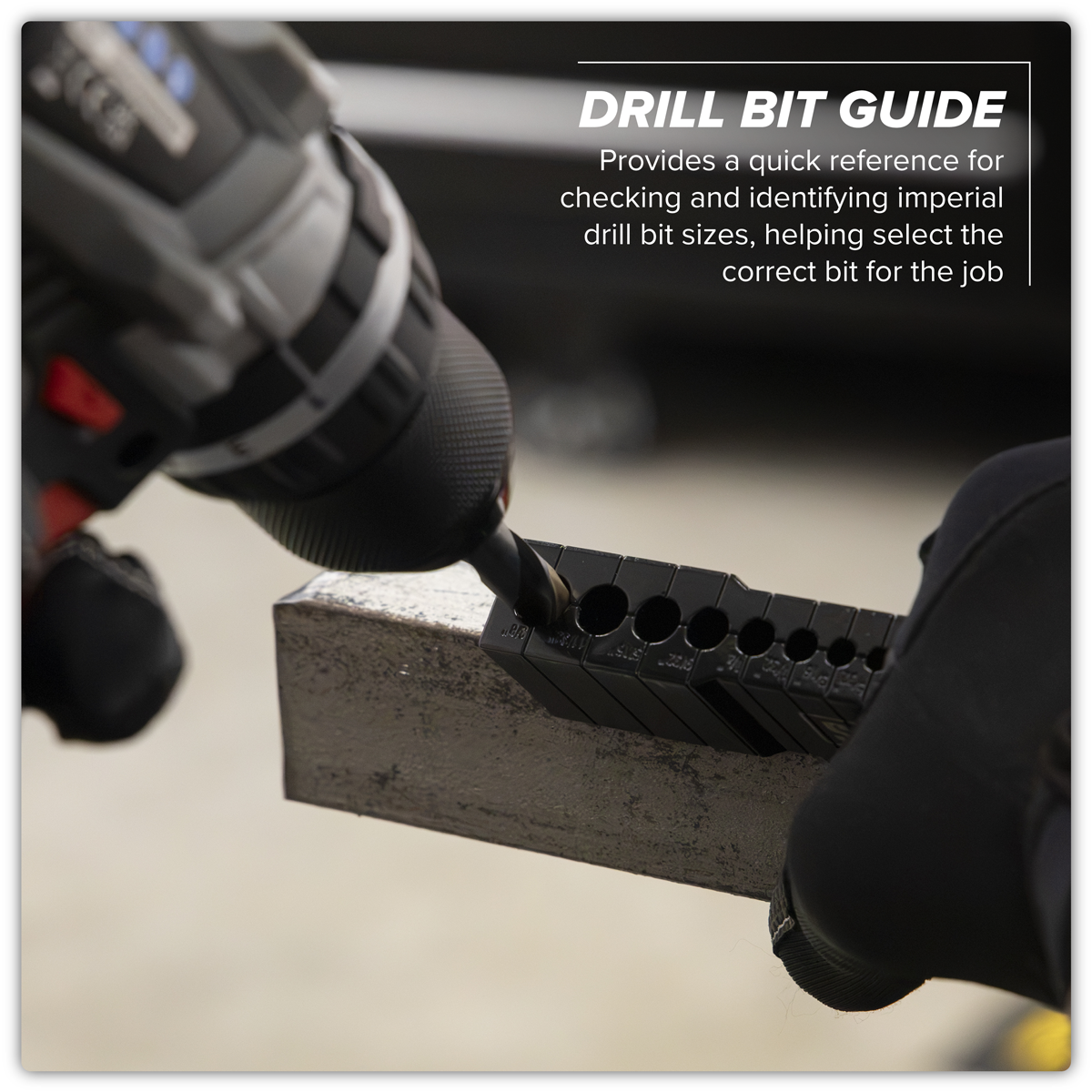 Sealey MG2 Drill Block Guide Imperial