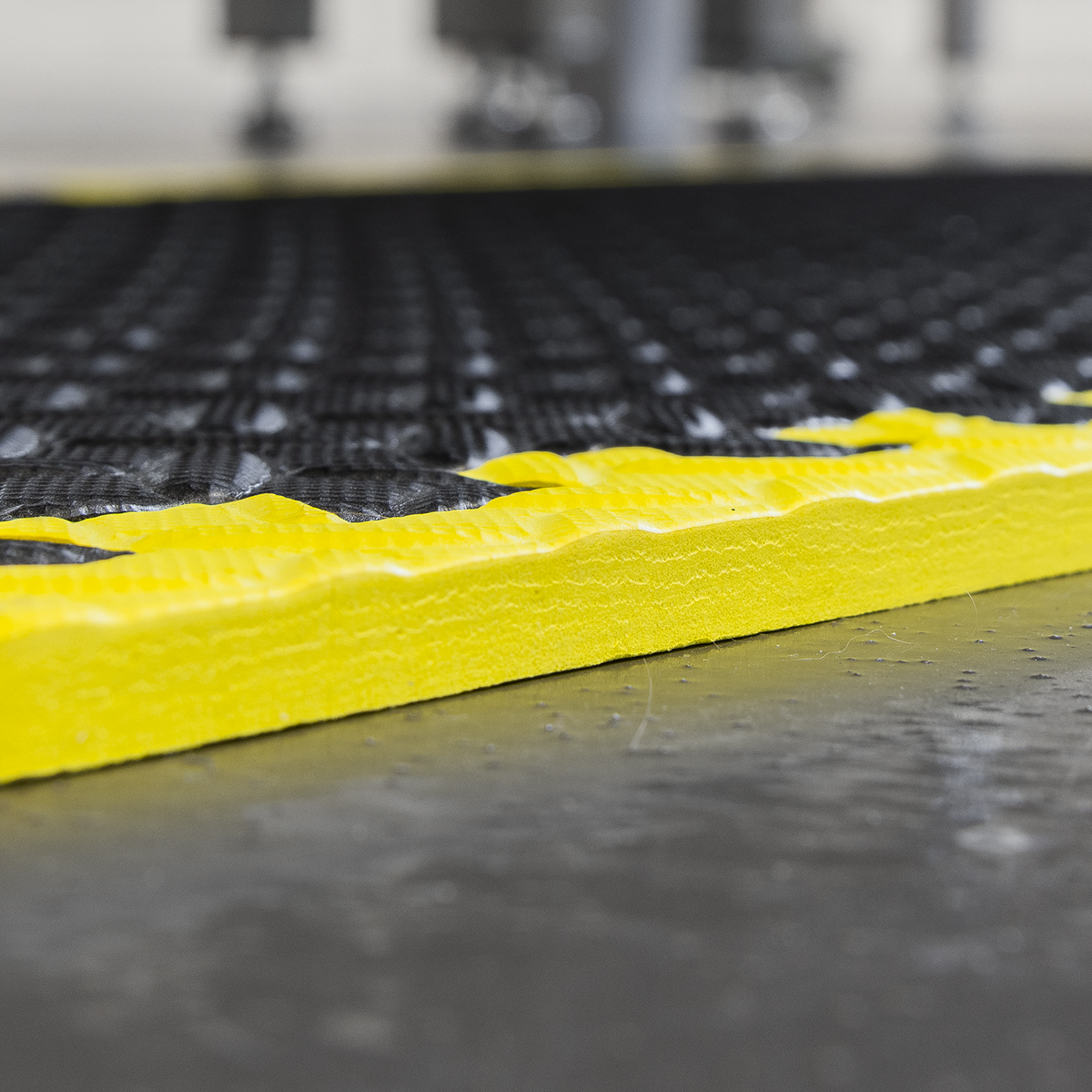Sealey MIC1218Y3 Interlocking EVA Foam Workshop Mat Set with Hi-Vis Edges 1240 x 1825mm