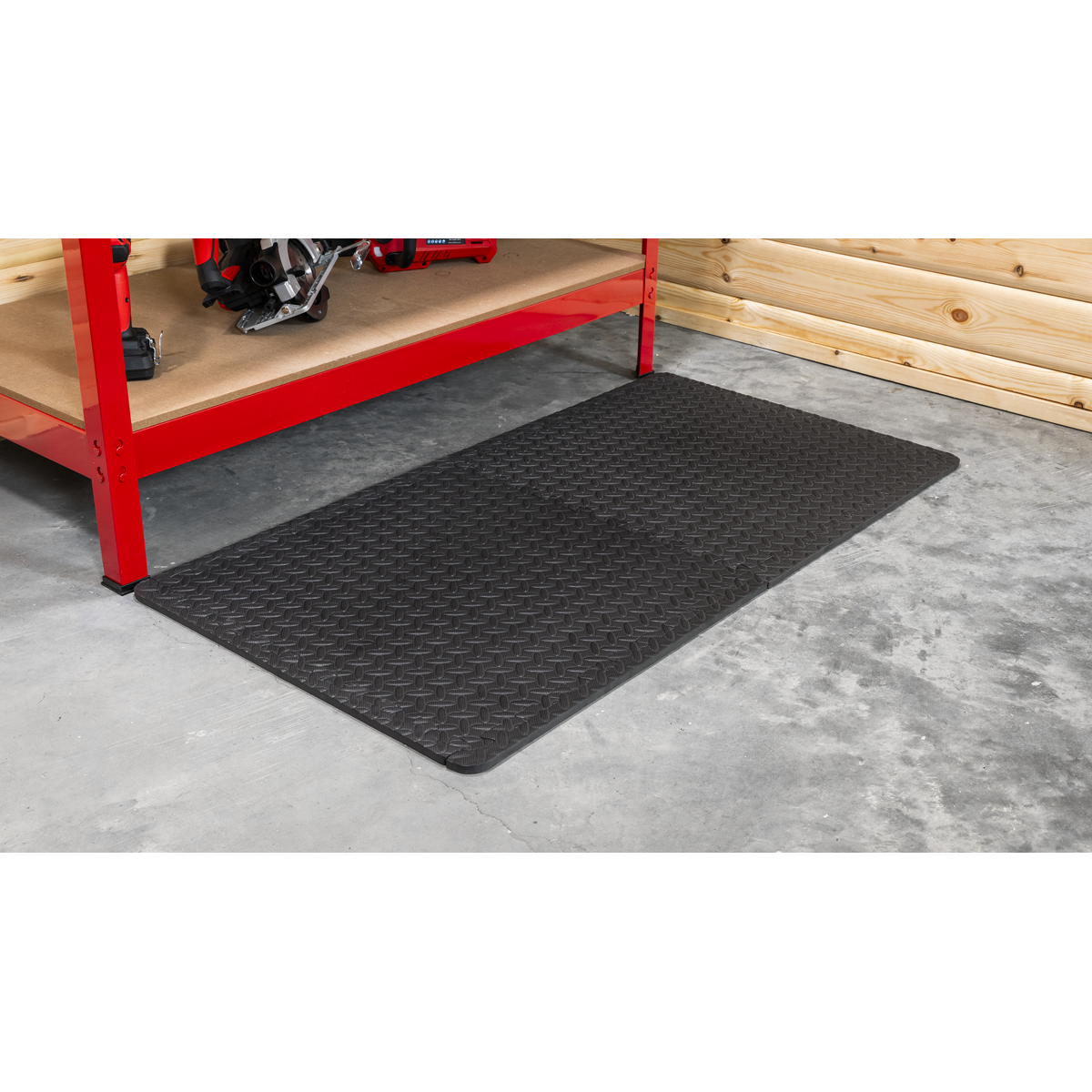 Sealey MIC1218 Interlocking EVA Foam Workshop Mat Set 1200 x 1800mm