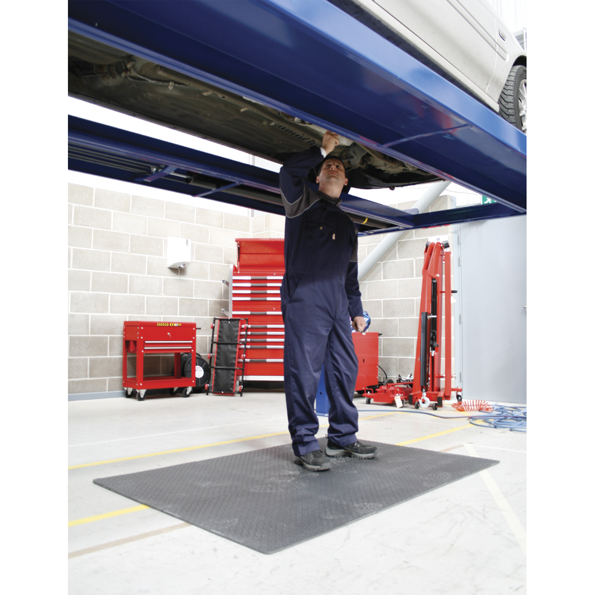 Sealey MIC1218 Interlocking EVA Foam Workshop Mat Set 1200 x 1800mm