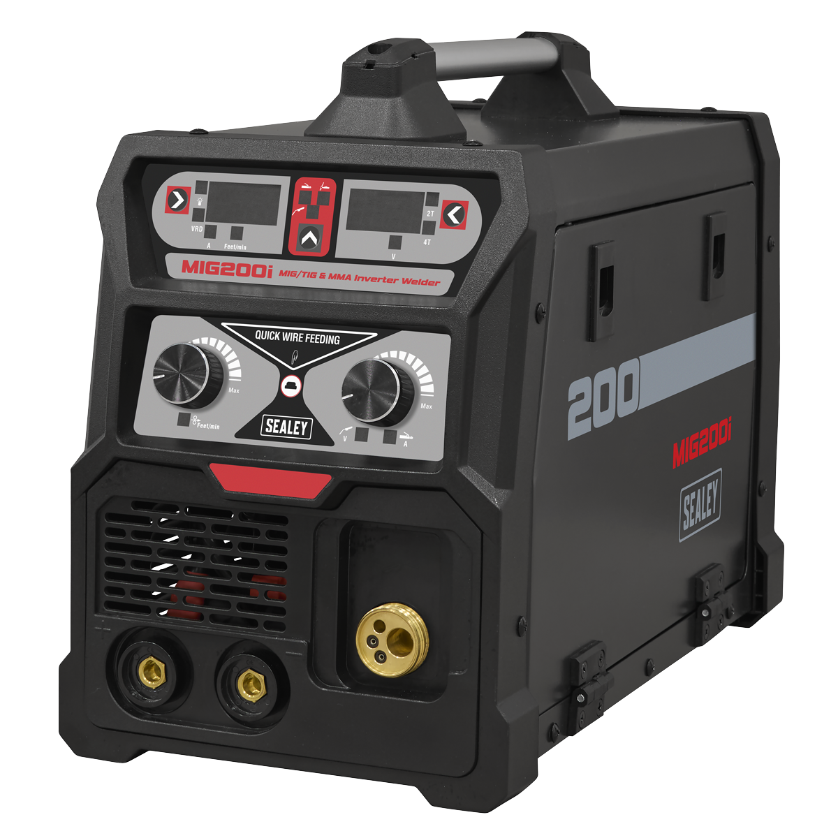Sealey MIG200i MIG/TIG & MMA (ARC/STICK) Inverter Welder 200A