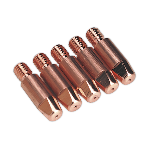 Sealey MIG917 Contact Tip 0.8mm MB25/36 - Pack of 5