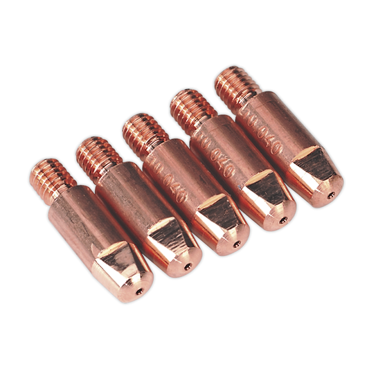 Sealey MIG918 Contact Tip 1mm MB25/36 - Pack of 5