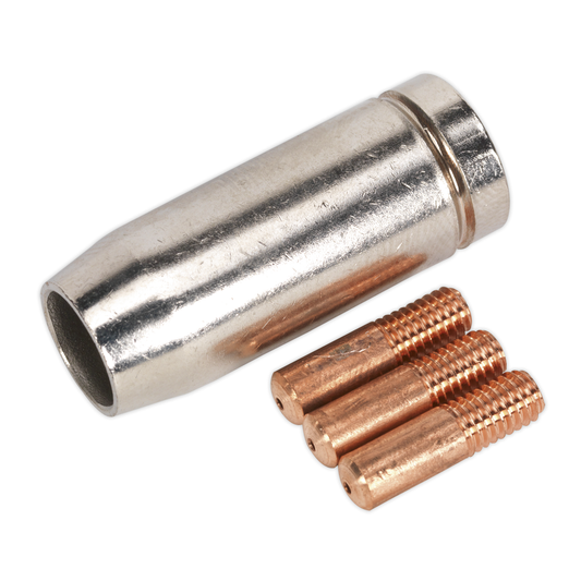 Sealey MIG954 Conical Nozzle & Contact Tip Set MB14