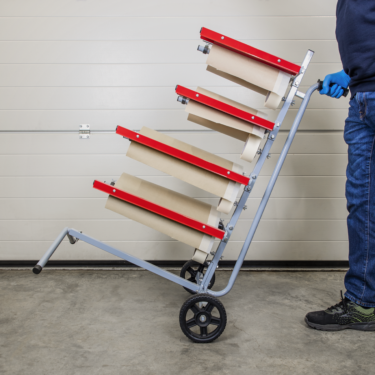 Sealey MK63 Masking Paper Dispenser Tree 2 x 300mm & 2 x 450mm Rolls
