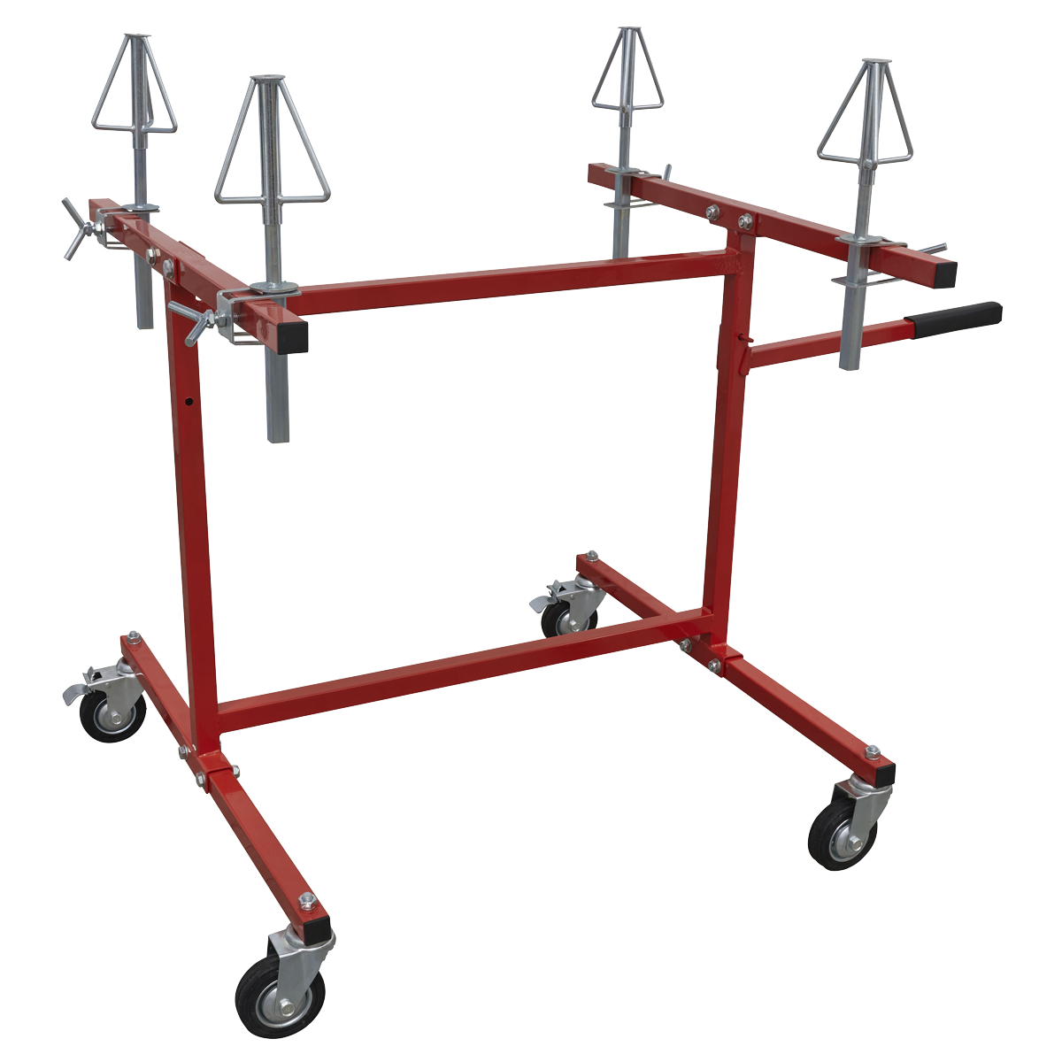 Sealey MK74 Alloy Wheel Repair/Painting Stand 4 Wheel Capacity